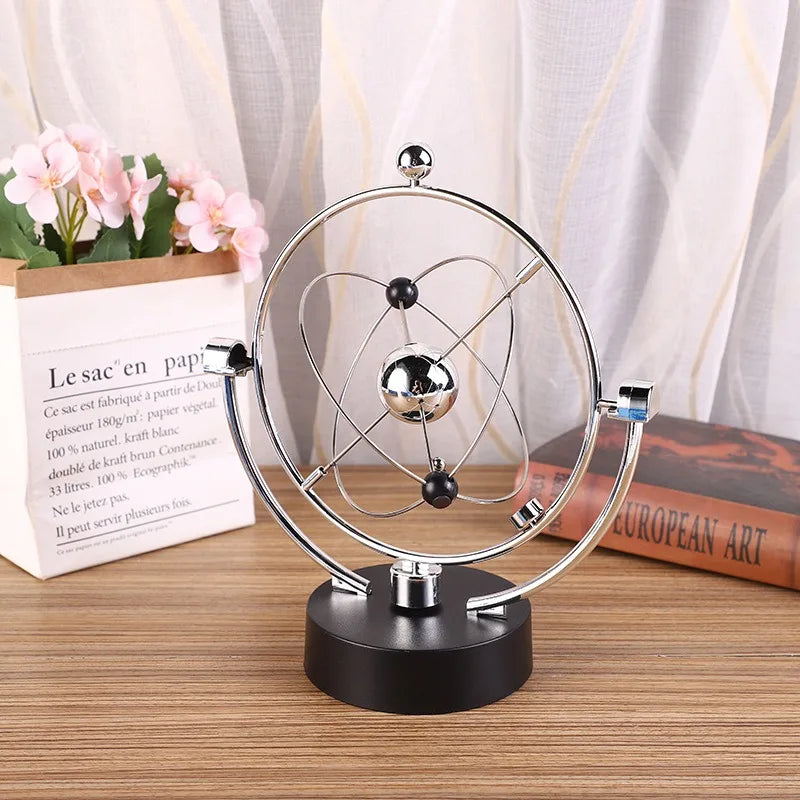 3rd generation newton pendulum, newton pendulum planetary model decoration