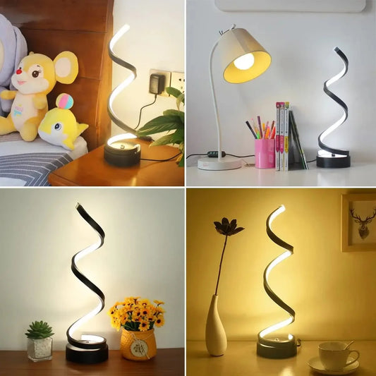 Nightstand Lamp for Bedroom Office Home
