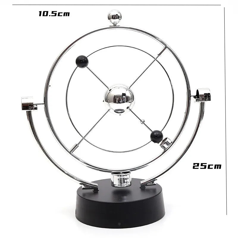 3rd generation newton pendulum, newton pendulum planetary model decoration