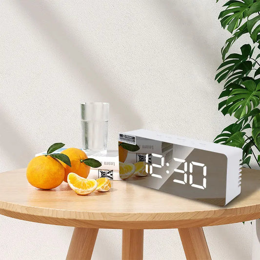 Digital Alarm Clock LED Electronic Desktop