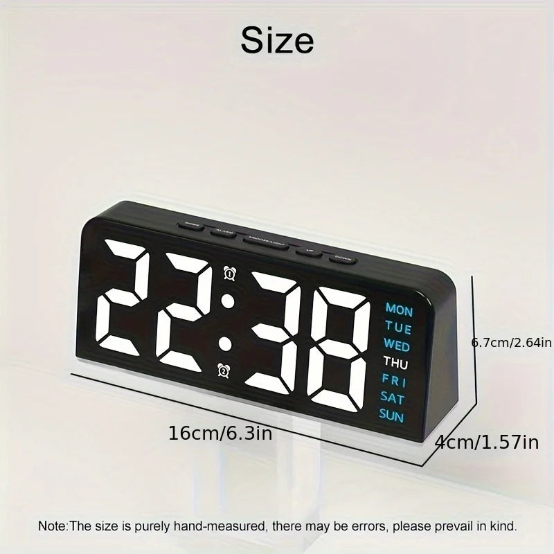 New Digital LED Alarm Clock Desktop