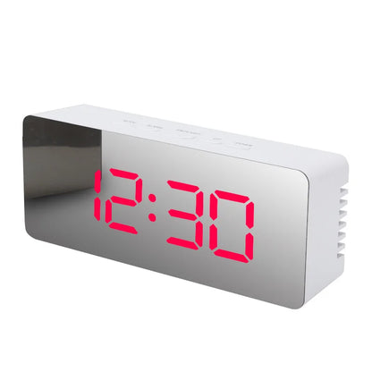 Digital Alarm Clock LED Electronic Desktop
