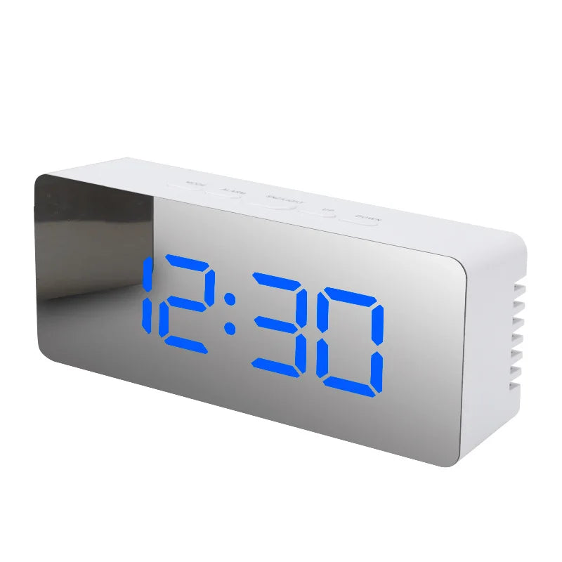 Digital Alarm Clock LED Electronic Desktop