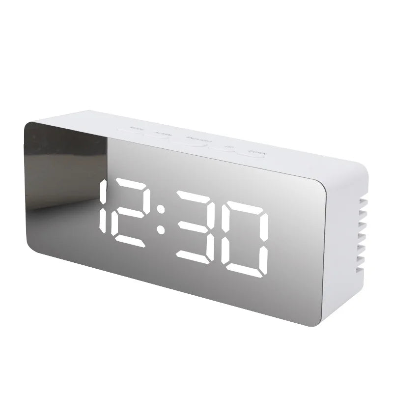 Digital Alarm Clock LED Electronic Desktop