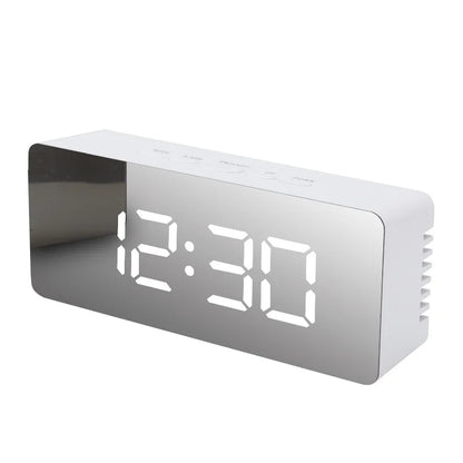 Digital Alarm Clock LED Electronic Desktop