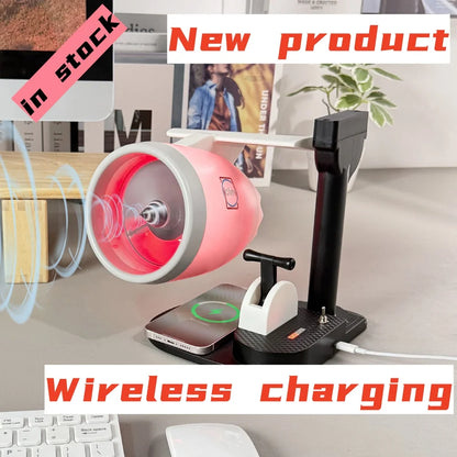 Quạt phun sương tạo độ ẩm động cơ Turbofan Creative NK-1 tích hợp chức năng tạo độ ẩm Đồ chơi để bàn