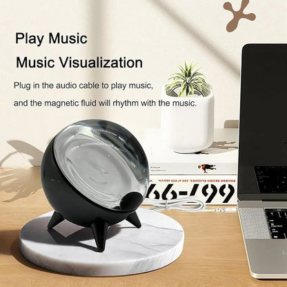 Magnetic Fluid Music Lamp LED Rhythm Visualization