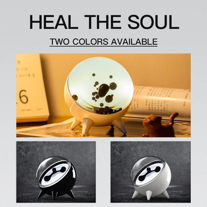 Magnetic Fluid Music Lamp LED Rhythm Visualization