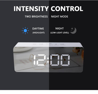 Digital Alarm Clock LED Electronic Desktop