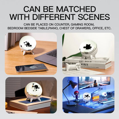 Magnetic Fluid Music Lamp LED Rhythm Visualization