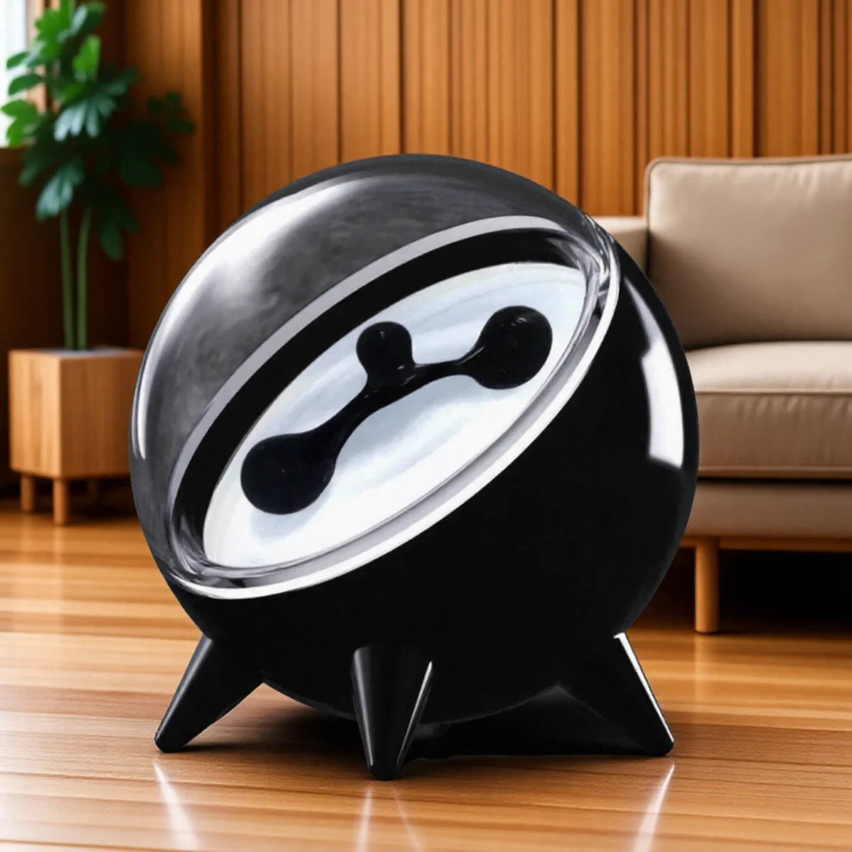 Magnetic Fluid Music Lamp LED Rhythm Visualization