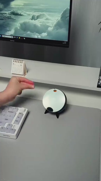 Magnetic Fluid Music Lamp LED Rhythm Visualization
