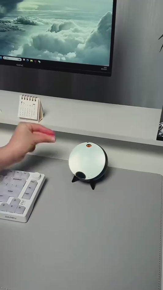 Magnetic Fluid Music Lamp LED Rhythm Visualization